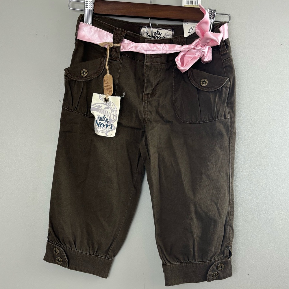 Nori brand girls brown pants, size 12